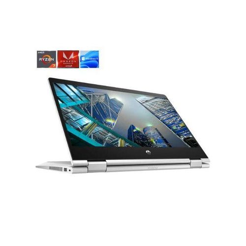 ProBook x360 435 G8 Touchscreen 11th Gen AMD RYZEN 7 PRO- 5850U-16GB RAM/512GB SSD-UP TO 5GHz-Backlit Key/FP Reader Win11 Pro +BAG