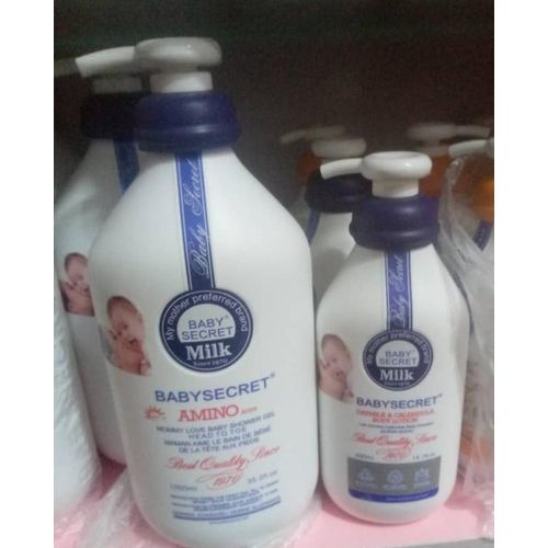 Baby milk and amino acid mummy love baby shower gel and baby lotion