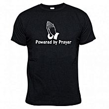 Powered By Prayer TShirt - Black