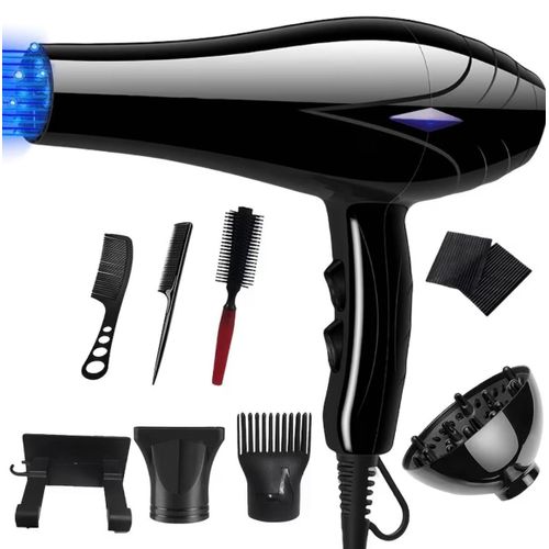 Hair Dryer Home English Plug Hair Fan High Power Quick Drying English Standard Plug High Airflow Hair Dryer