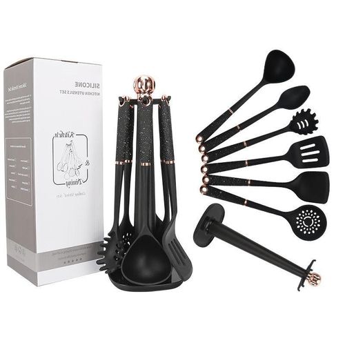 Silicone Non-Stick Cooking Spoon Set