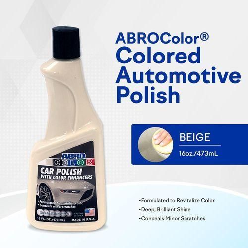 ABRO. CAR POLISH(ONLY FOR WHITE CARS)