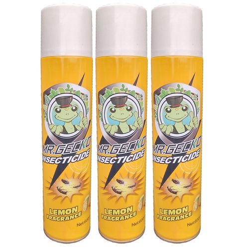 Mr Gecko Lemon Fragrance Insecticide X 3Pcs