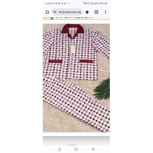 Unisex High Quality Pyjamas Set