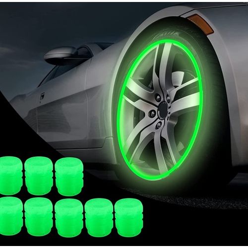 4PCS Luminate Tire Valve Covers For Toyota