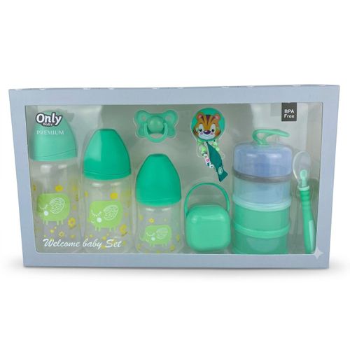 Baby feeding set 8 in 1 gift set