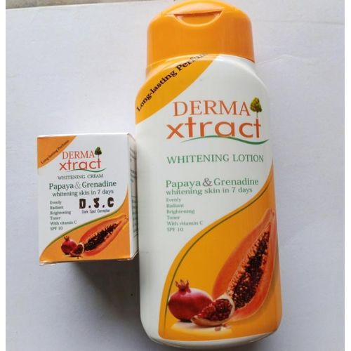2 pcs: Derma xtract lotion 300ml+ face cream 30ml