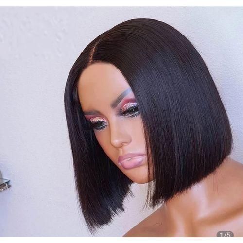 Awoof Short Blunt Cut Hair 4 Bundles For Full Head Fix