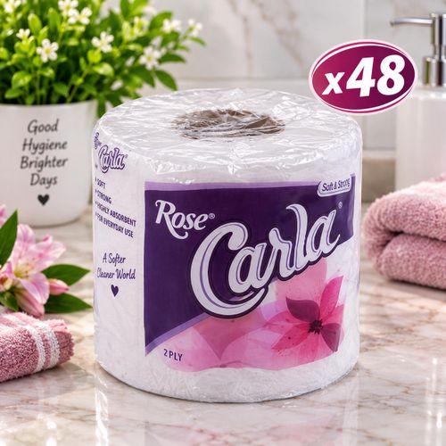 Rose Carla Tissue Paper Roll (1 Bag Of 48 Pieces)