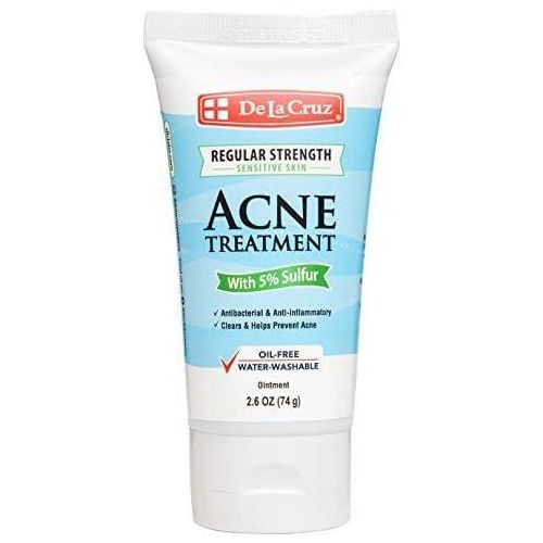 DeLaCruz acne treatment with 5 sulfur 26 OZ74g