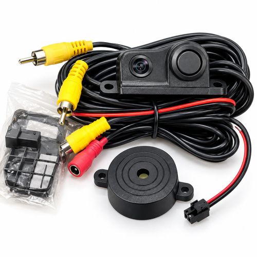 Car Parking Sensor & Rear View Camera Kit – Parking Assistance System