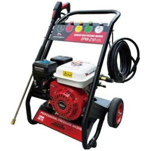 IPW-210 Gasoline High Pressure Washer - 6.5HP Petrol Powered Car Wash Machine with Wheels