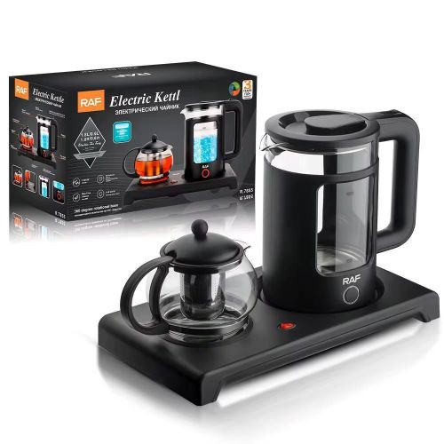3 in 1 Electric Kettle Glass Jug - 2200W