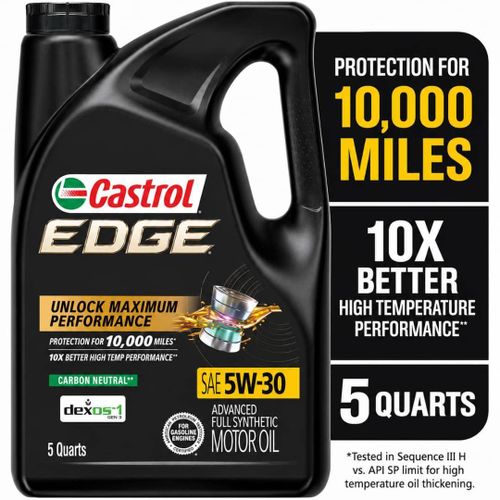 EDGE Maximum Performance Motor Oil 5W-30 10,000 miles