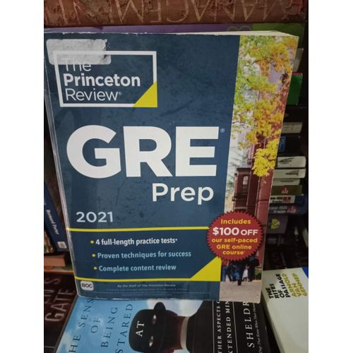 Princeton Review GRE Prep 2021