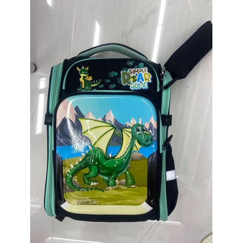 Character Box School Bag with pencil case