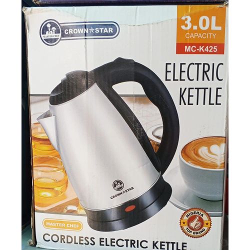 3Litres Cordless Electric Kettle