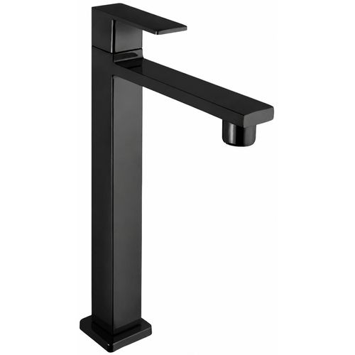 12 Inch High Neck Pillar Tap, SS 304, Chrome Finish,Bathroom Table Top Wash Basin Tap for Homes