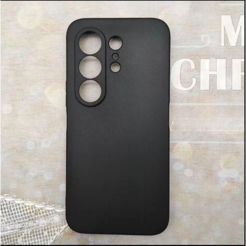 Tecno Camon 50 & Camon 50 Pro Silicone Case & Pouch – Slim, Durable & Shock-Absorbing with Advanced Camera Protection. ( Black )