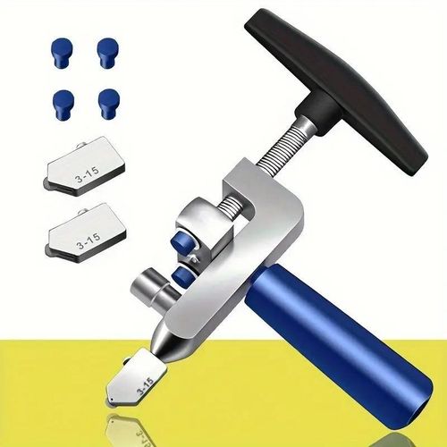 1 piece 2 in 1 glass tile cutter, precise cutting