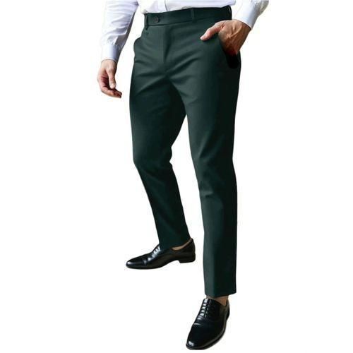 Luxury Classic Suit Trousers Pants For Men - Green