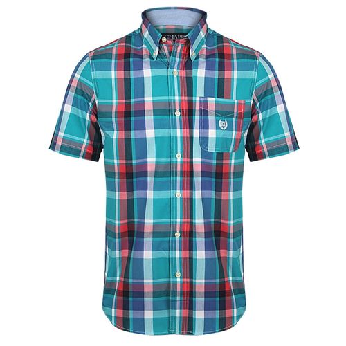 Men's Easy Care Block Check Shirt - Multi