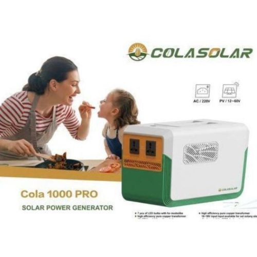 Cola 1000 Pro Solar Generator with 1pcs 320W Solar Panel