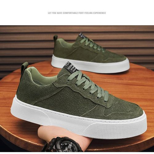 Men's Trendy Casual Sneakers - Green
