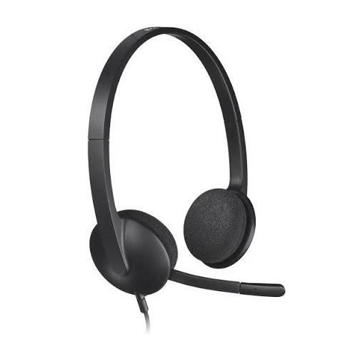 960 USB Computer Headset, Black