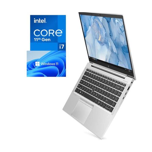 EliteBook 830 G8 Laptop Intel Core i7 11th Gen 16GB RAM 512GB SSD 13.3 FHD Backlit Key/FP Reader/Face ID Windows 11 Pro+ Free Laptop Bag
