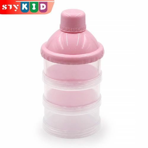 Multi-Functional 3-Layer Milk Powder Box Detachable & Portable Baby Food Box Food-Grade PP Material