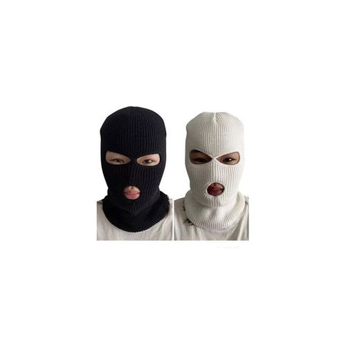 2 In 1 Unisex Balaclava Full Face Three Hole Face Mask