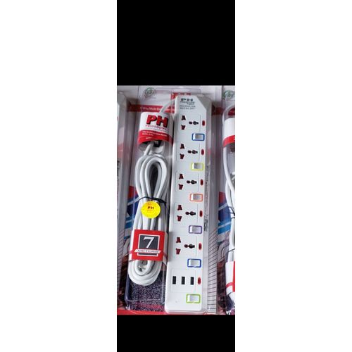 Electrical SOCKET Extention Box With USB PORT