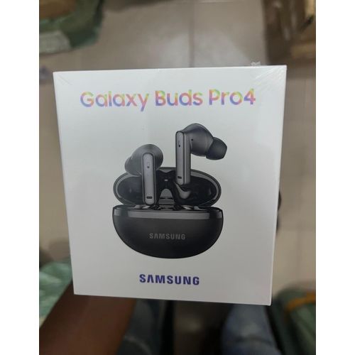 Galaxy Buds Pro4 – True wireless earbuds with 24-bit Hi-Fi sound, Active Noise Cancellation, 360 Audio Headset , seamless Galaxy Headphone, ecosystem connectivity ( Black )