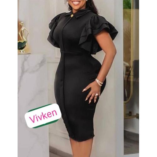 Beautiful fitted gown for ladies