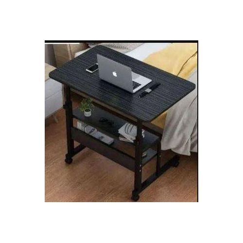 Adjustable Laptop Table - Black with Free Phone Stand