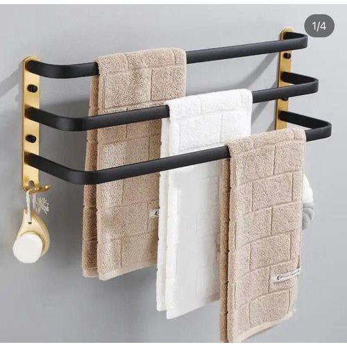 Wall Mounted 3 Layer Towel Rail Towel Hanger