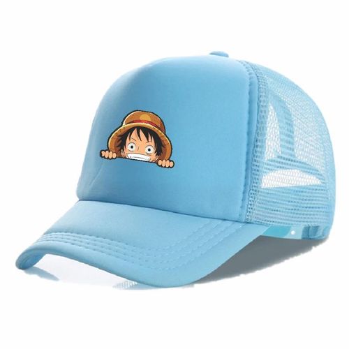 Men's Luffy KOP Trucker's Facecap - Sky Blue