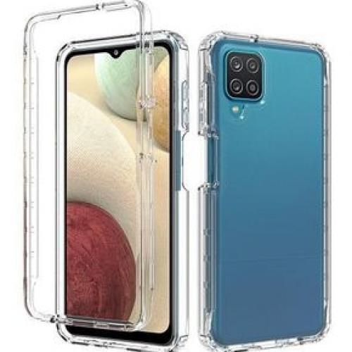 Galaxy A12 Transparent Front And Back Case