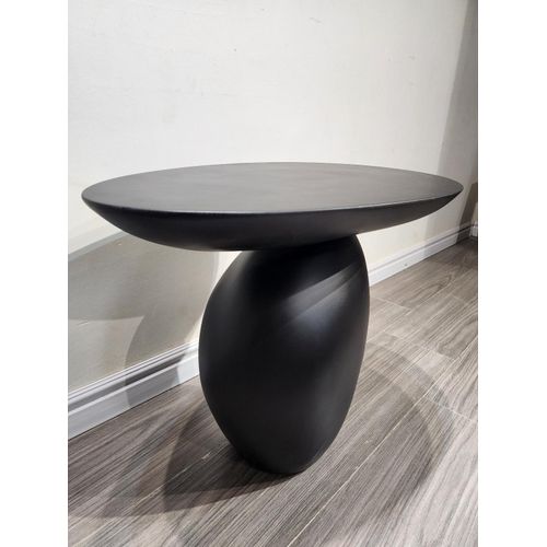Unique Sturdy Home Side Table With Smooth Pebble Design