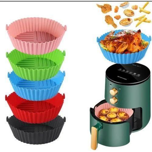 2Pcs Air Fryer Silicone Liners