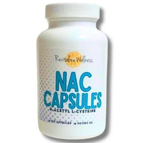 N-Acetyl L-Cysteine 500mg 100 Capsules NAC