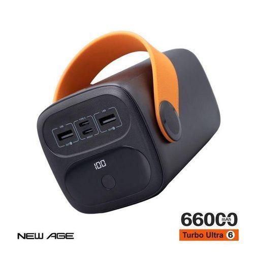 66000mAh 22.5w Fast Charging Type-C In & Output Power Bank