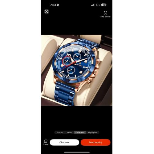 Elegant Durable Top-Notch & Fashionable Luxurious Wrist Watch + Sophisticated Bracelet