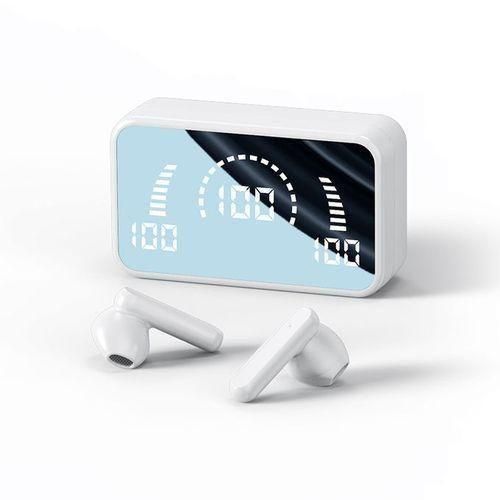 S20 Bluetooth Earphones With 2200mAh Charging Case - White