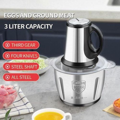 3L Food Processor, Meat Grinder
