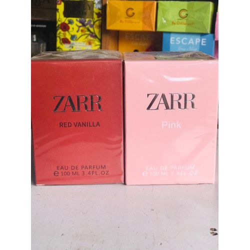 ZARR Red Vanilla And Pink EDP Perfume Natural Spray Combo 100ml 2 In 1