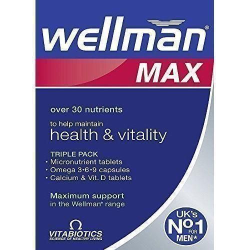 Wellman Max Omega 3.6.9 84 tabs Nafdac no:A7-4601