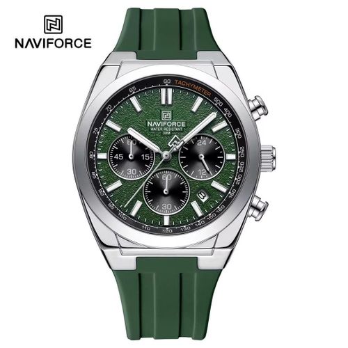 Elegance Super & Sophisticated Analogue Chrogograph Designer Designer Green Wristwatch