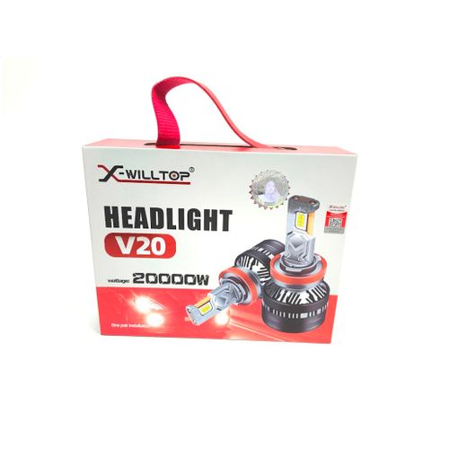 X-willtop V20 LED Headlight Super High Power LED Headlight Bulbs